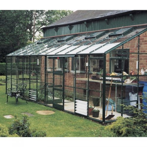 6′4″ Wide Lean-to Kensington Elite Greenhouse