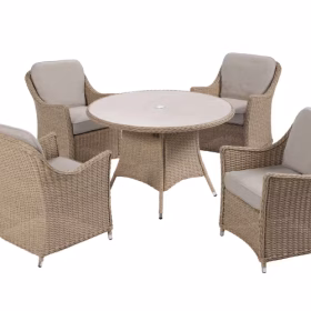 Antigua Dining Set 115cms