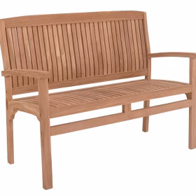 Semerang Teak Garden Bench 120cm